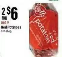 Big Y Red Potatoes