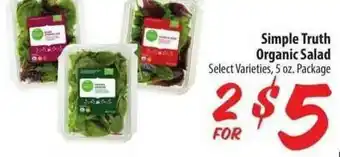 Food 4 Less Simple Truth Organic Salad offer