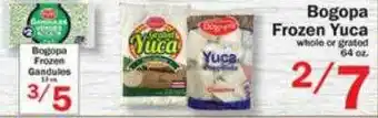 Bogopa Frozen Gandules , Bogopa Frozen Yuca