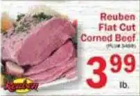 Reuben Flat Cut Corned Beef
