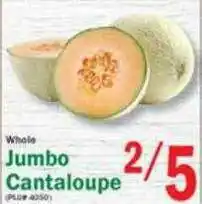 Jumbo Cantaloupe