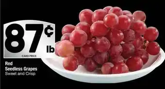 Randalls Red Seedless Grapes Sweet And Crisp offer