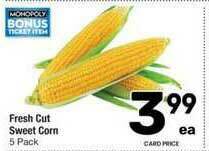 Randalls Fresh Cut Sweet Corn offer