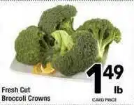 Randalls Fresh Cut Broccoli Crowns offer