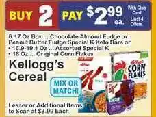 Food Universe Kellogg's Cereal offer