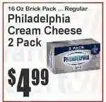 Food Universe Philadelphia Cream Cheese 2 Pack offer