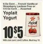 Food Universe Yoplait Yogurt offer