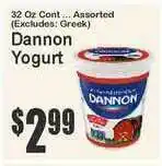Food Universe Dannon Yogurt offer