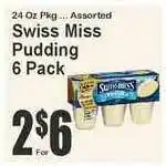 Food Universe Swiss Miss Pudding 6 Pack offer