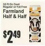 Food Universe Farmland Half & Half offer