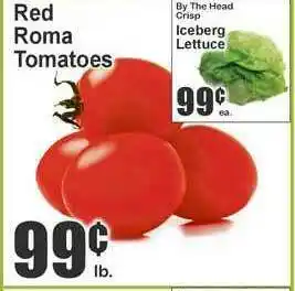 Food Universe Red Roma Tomatoes offer