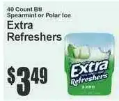 Food Universe Extra Refreshers offer