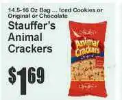 Food Universe Stauffer,s Animal Crackers offer