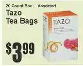 Food Universe Tazo Tea Bags offer