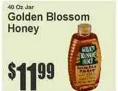 Food Universe Golden Blossom Honey offer