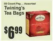 Food Universe Twining's Tea Bags offer