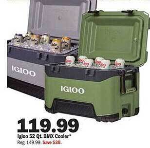 Meijer Igloo 52 Qt. Bmx Cooler offer