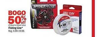 Meijer Fishing Line offer