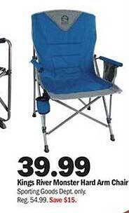Meijer Kings River Monster Hard Arm Chair offer