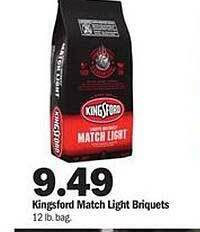 Meijer Kingsford Match Light Briquets offer