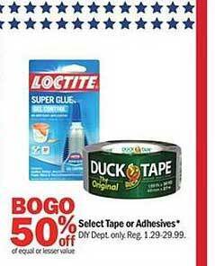 Meijer Select Tape Or Adhesives offer