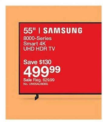 Target Samsung 55 offer