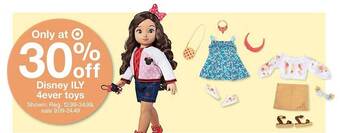 Target Disney Ily 4ever Toys offer