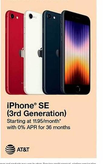 Target IPhone Se (3rd Generation) offer