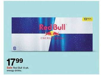 Target Red Bull 12-pk Energy Drinks offer