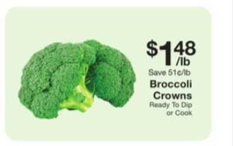 Fairway Store Market Broccoli Crowns offer