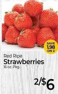 Red Ripe Strawberries
