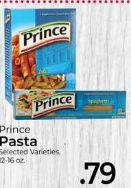 Roche Bros Prince Pasta offer