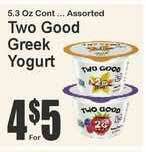 Two Good Greek Yogurt
