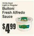 Super Fresh Buitoni Fresh Alfredo Sauce offer