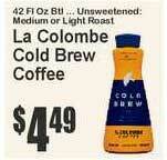 La Colombe Cold Brew Coffee