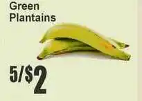 Green Plantains
