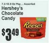 Super Fresh Hershey's Chocolate Candy offer