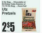 Super Fresh Utz Pretzels offer