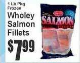 Wholey Salmon Fillets