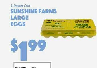 Sunshine Farms Large Eggs