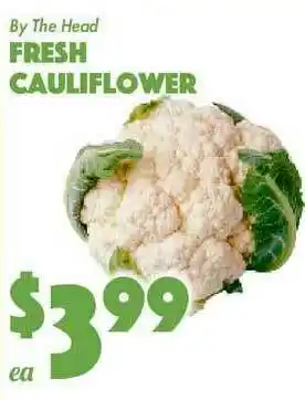 The Food Emporium Fresh Cauliflower offer