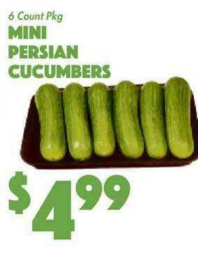 Mini Persian Cucumbers