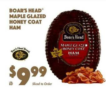 The Food Emporium Boar's Head Maple Glazed Honey Coat Ham offer