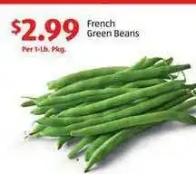 Aldi Fresh Green Beans offer