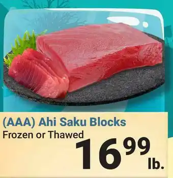 Times Supermarkets (aaa) Ahi Saku Blocks offer