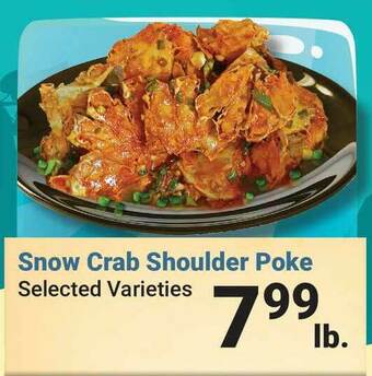 Times Supermarkets Snow Crab Shoulder Poke offer