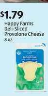 Aldi Happy Farms Deli-sliced Provolone Cheese offer