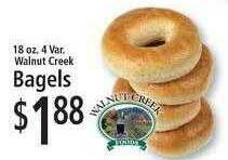 FoodFair Walnut Creek Bagels offer