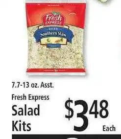 FoodFair Fresh Express Salad Kits offer