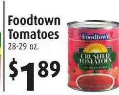 Gristedes Foodtown Tomatoes offer